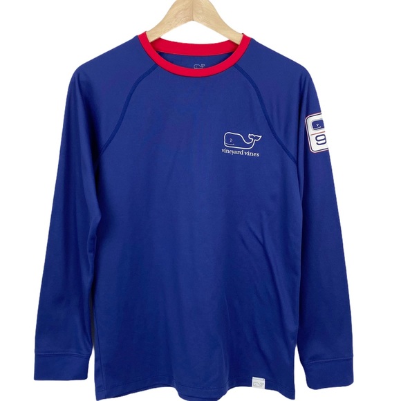 Vineyard Vines Long Sleeve Whale Performance Shirt